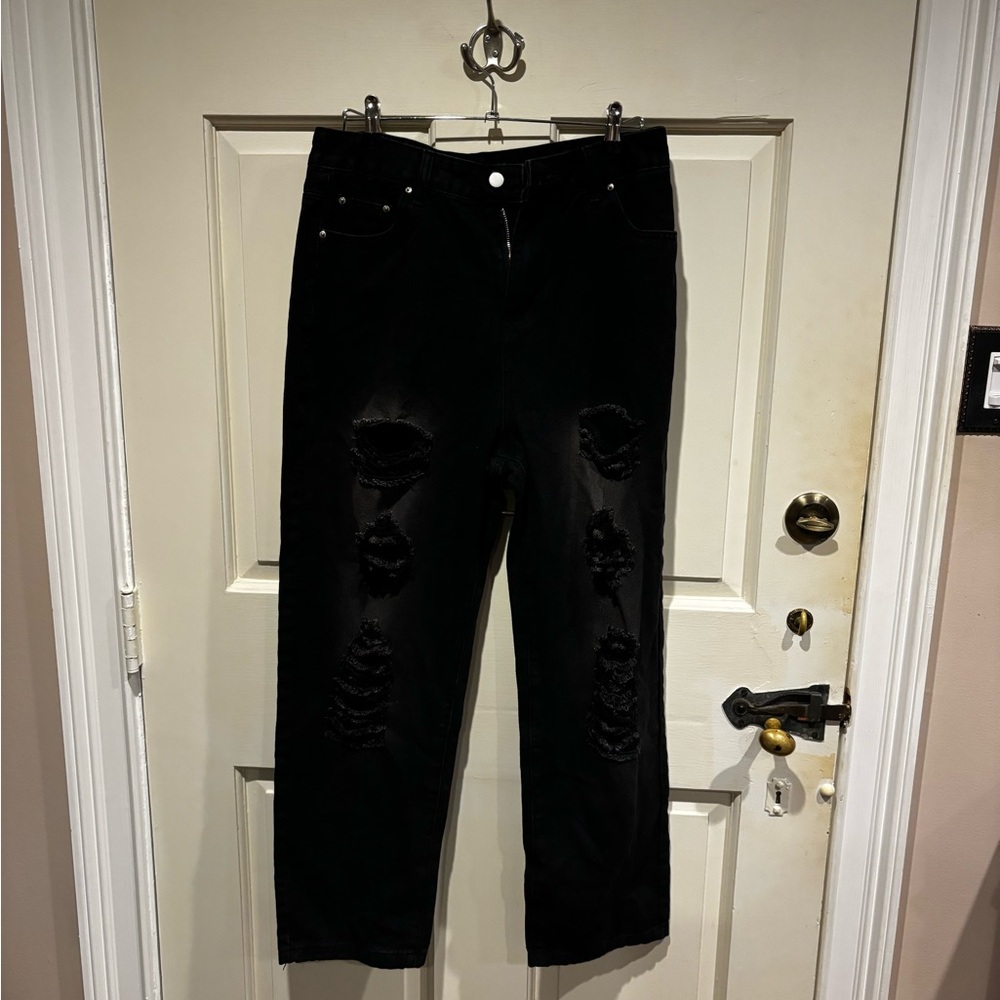 BLACK JEANS SIZE XL